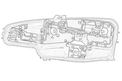 Element stop spate Stanga potrivit PEUGEOT 308 I 2007-2014