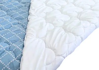 Pilota Somnart Duo Confort Azure matlasata pentru primavara toamna 200 x 220 cm, 300 grmp