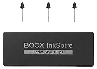 Vârfuri de rezervă pentru stylus BOOX - InkSpire, 1 mm, 3 bucăți, negre