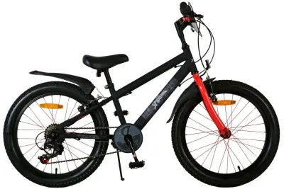 Bicicleta Volare Spiderman 20 negru mat,7viteze
