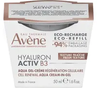 Avène Hyaluron Activ B3 Aqua gel-cremă regeneratoare, umplutură, 50 ml
