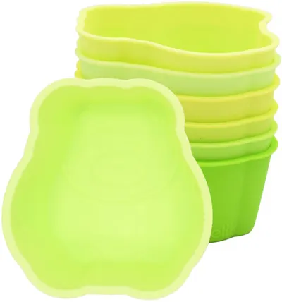 Set forme silicon pentru mâncare Melii - Ursuleț, 6 buc.
