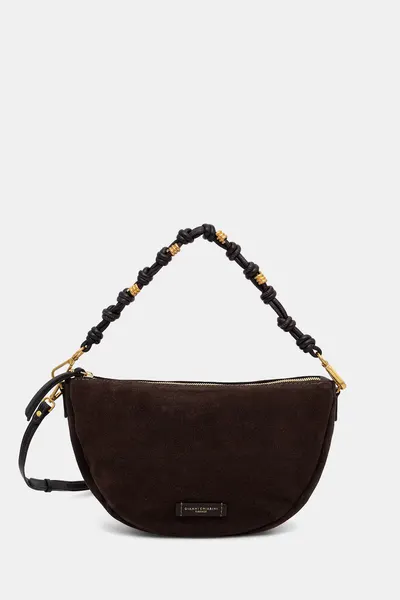 Gianni Chiarini geantă crossbody pentru femei din piele întoarsă CLEO