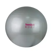 Minge de fitness, 55 CM, gri, Lukadora
