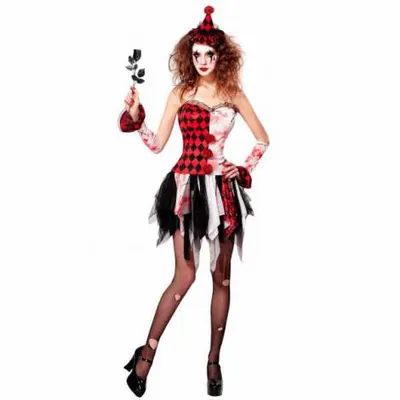 Costum arlechin horror halloween