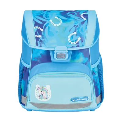 Ghiozdan echipat, 37x31x22 cm, Loop Plus, Herlitz Lucky Horse