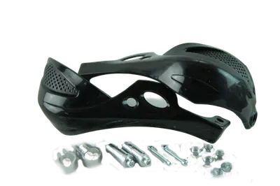 Set 2 protectii maini Enduro, Negru