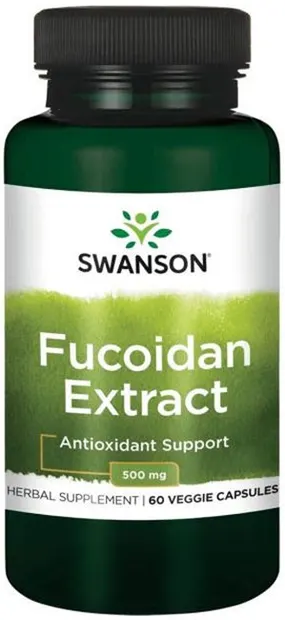 Fucoidan Extract, 500 mg, 60 capsule, Swanson