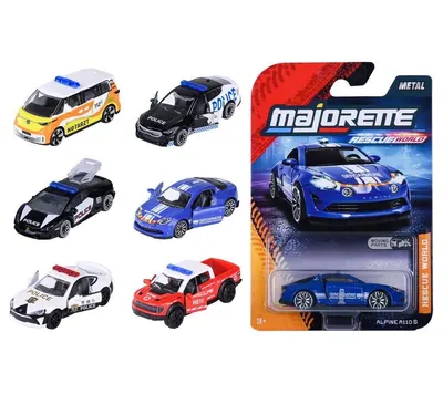 Mașinuță metalică Majorette - Rescue World, 1:64