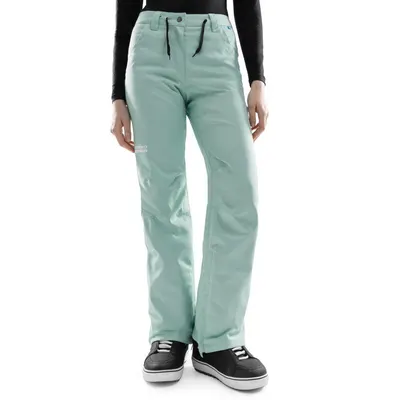 Pantaloni de snowboard Hardshell pentru femei P2-W Auburn Verde