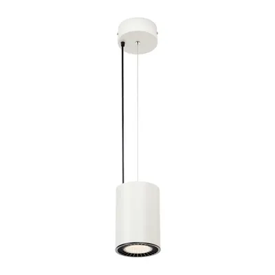 Lampa suspendata, lustra SUPROS pandantiv, alb Interior pandantiv LED, rotund, alb, 3000K, 60 ° reflector, CRI90, 3380lm