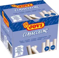 Set crete albe Jovi - Classcolor, 100 bucăți