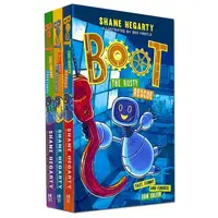 Boot Series 3 Books Set Collection By Shane Hegarty (small Robot-big Adventure, The Rusty Rescue, The Creaky Creatures)