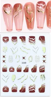 Sticker Unghii - Jo 1530