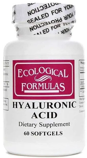 Hyaluronic Acid, 60 capsule gelatinoase moi, Ecological Formulas