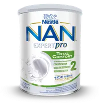Formula de lapte praf Nan Expert Pro Total Comfort 2 de la 6 luni, 800g, Nestle