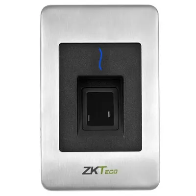 Cititor de amprente si cartele ZKTeco FPR-1500 pentru centralele de control acces biometrice, montare incastrata