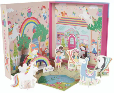 Joc educativ pentru copii Floss & Rock - Decor si figurine, Zana