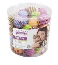 Pawise Rope Ball Mouse Set de 48 Buc