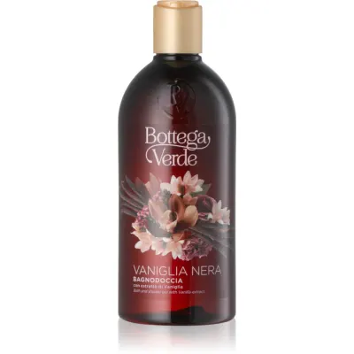 Bottega Verde Vaniglia Nera spumă de duș pentru îngrijire cu vanilie 400 ml