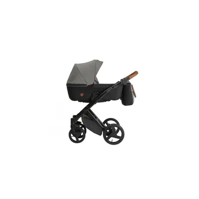 Cărucior combinat 3 în 1 Tutek - Diamos VX DVX4, gri închis