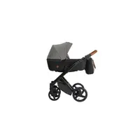 Cărucior combinat 3 în 1 Tutek - Diamos VX DVX4, gri închis
