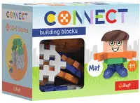 Mini constructor Trefl Connect - Pentru băieți, 35 de bucăți