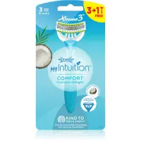 Wilkinson Sword My Intuition Xtreme 3 aparat de ras de unică folosință Comfort Coconut Delight 4 buc