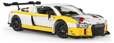 Сглобяем модел Mattel: Hot Wheels - Audi R8 LMS, 1/16