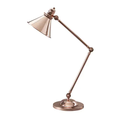 Veioza Provence 1 Light Table Lamp – Polished Copper