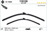 Lamela stergator fata (2 buc) AquaBlade 650 600mm potrivit MERCEDES SPRINTER 3,5-T (B907), SPRINTER 3,5-T (B907, B910), SPRINTER 3-T (B907), SPRINTER 3-T (B910) 02.18-