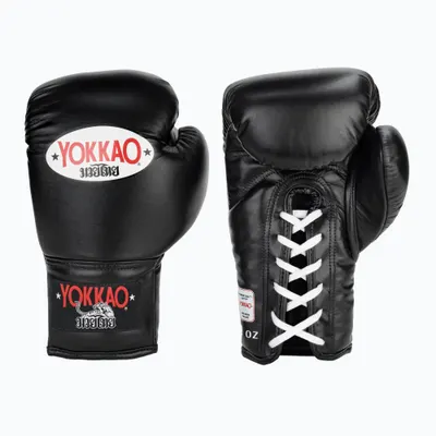 Mănuși de box pentru bărbați YOKKAO Matrix cu șireturi