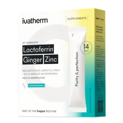 Lactofferin Ginger Zinc 14 Plicuri