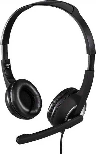 Căști cu microfon Hama - Essential HS 300, negre