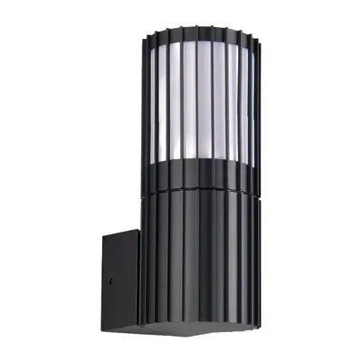 Corp de iluminat pentru exterior de perete (înălțime 20 cm) Volga – Trio