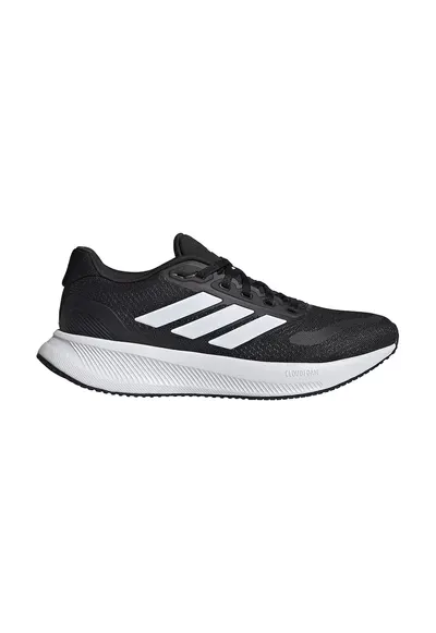 Pantofi Runfalcon 5 de plasa cu garnituri din material sintetice pentru alergare - Negru/Alb optic