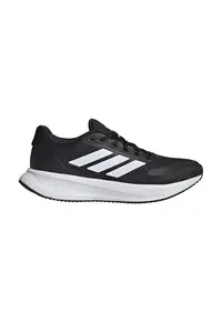 Pantofi Runfalcon 5 de plasa cu garnituri din material sintetice pentru alergare - Negru/Alb optic