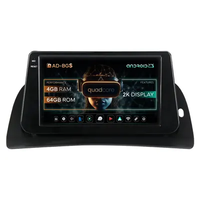 Navigatie 2K Renault Kangoo (2008-2021), Android, S-Quadcore 4GB RAM + 64GB ROM, 9.5 Inch - AD-BGS90042K+AD-BGRKIT373