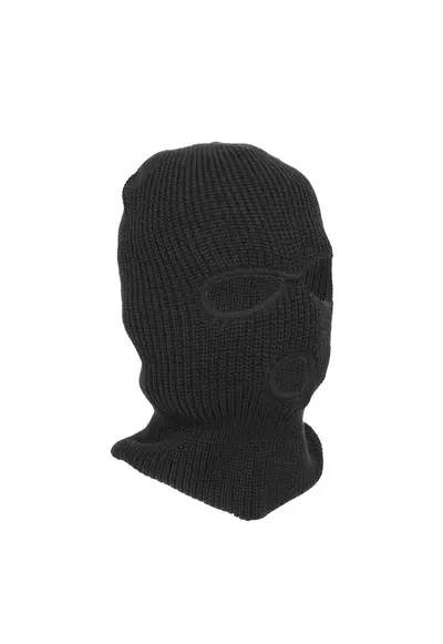 Cagula iarna trei gauri - one size - 31754 - Negru