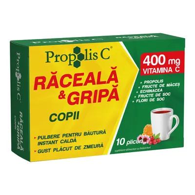 Propolis C raceala si gripa copii, Fiterman Pharma | 10 plicuri