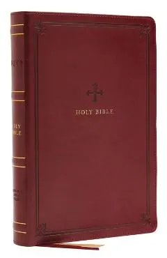 Nrsv, Catholic Bible, Standard Personal Size, Leathersoft, Red, Comfort Print: Holy Bible