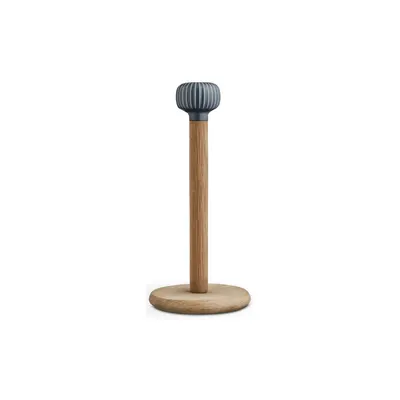 Suport prosoape de hârtie din lemn de stejar cu detaliu gri antracit din porțelan Kähler Design Hammershoi