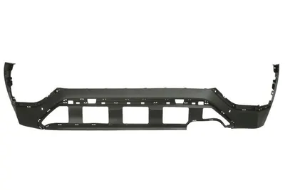 Spoiler bara spate inferior cu gauri senzorii parcare, negru potrivit HYUNDAI SANTA FE IV dupa 2018