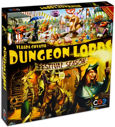 Extensie pentru jocul de societate Dungeon Lords - Festival Season