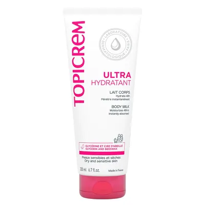 Lapte de corp, Topicrem, hidratant, 200 ml