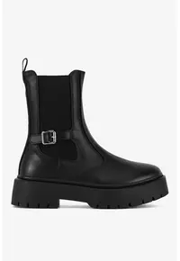 Ghete dama 5905588852698 - Sintetic - Negru - Negru