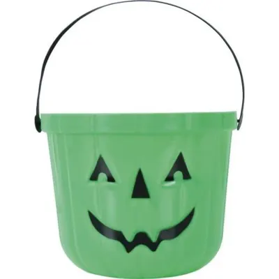 Cos dovleac halloween verde