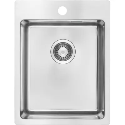 Chiuveta bucatarie inox Deante Olfato, 39x50 cm, otel slefuit