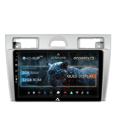 Navigatie Ford Fiesta (2002-2008), Android, P-Octacore 2GB RAM + 32GB ROM, 9 inch - AD-BGP9002+AD-BGRKIT143