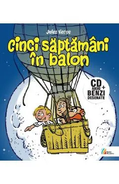 Cinci saptamani in balon + CD